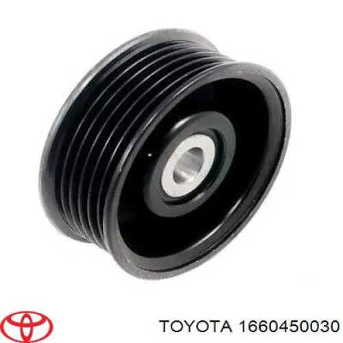 1660450030 Toyota rolo parasita da correia de transmissão