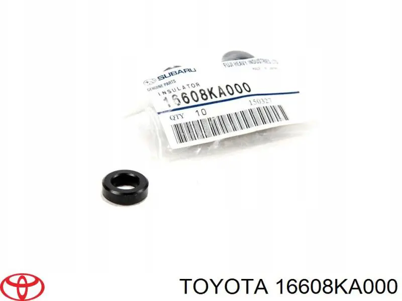 Кольцо (шайба) форсунки инжектора посадочное на Subaru Impreza I 