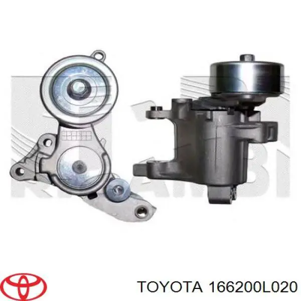 Натяжитель приводного ремня 166200L020 Toyota