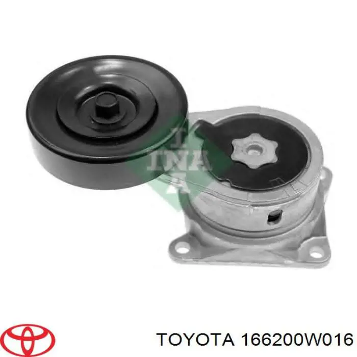 166200W016 Toyota Ролик натяжителя ремня агрегатов