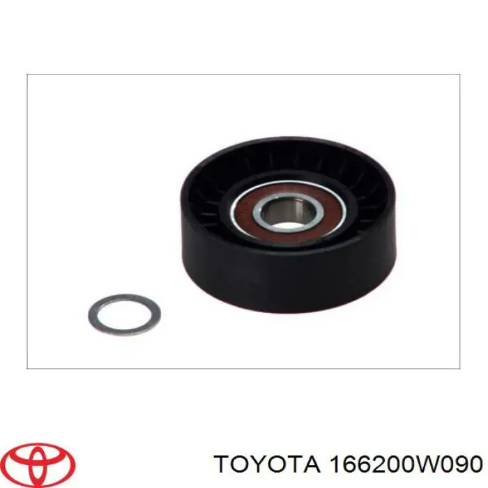Роликовий модуль натяжителя ремня Toyota 166200W090 цена, от 55.93 USD