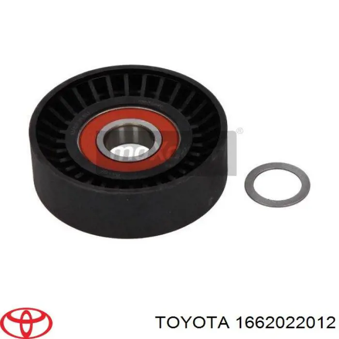 Роликовий модуль натяжителя ремня Toyota 1662022012 цена, от 25.93 USD