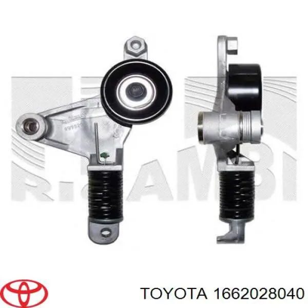 1662028040 Toyota Натяжитель клинового ремня