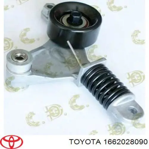 Натяжитель приводного ремня 1662028090 Toyota