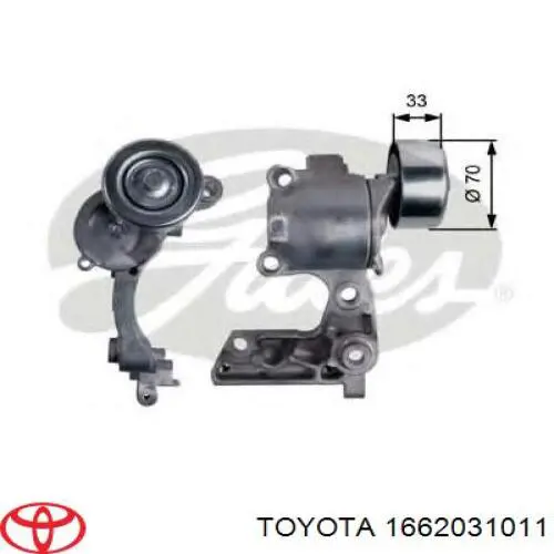 Роликовий модуль натяжителя ремня Tenacity ABTTO1008 цена, от 42.92 USD