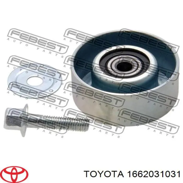 Натяжная планка поликлинового ремня Toyota 1662031031