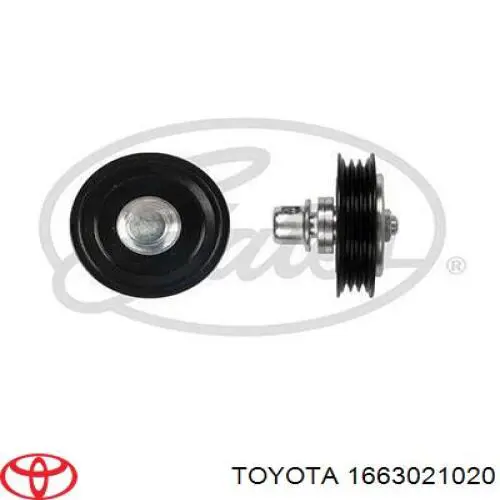 Ролик натяжителя приводного ремня Toyota 1663021020