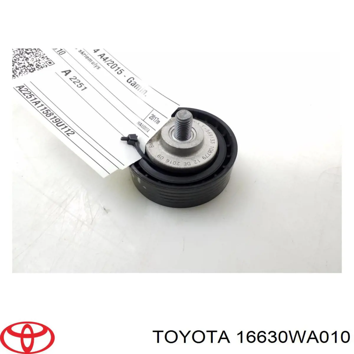 16630WA010 Toyota rolo parasita da correia de transmissão