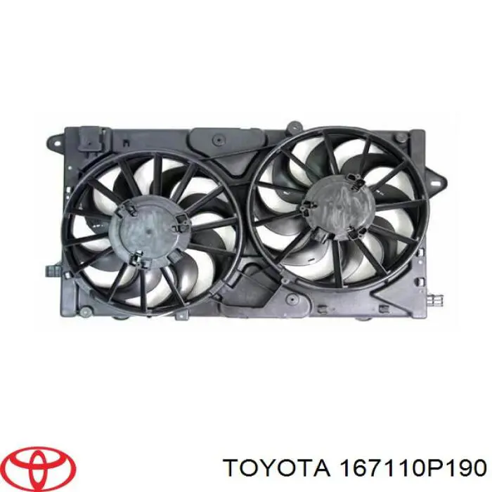  167110P190 Toyota
