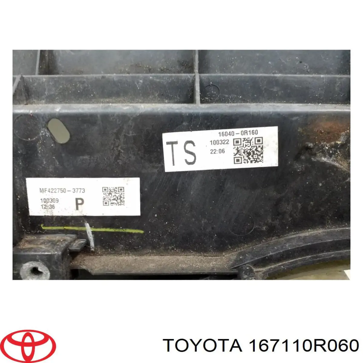  Toyota 167110R060 цена, от 141.08 USD