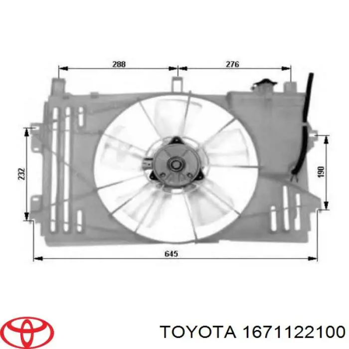  1671122100 Toyota