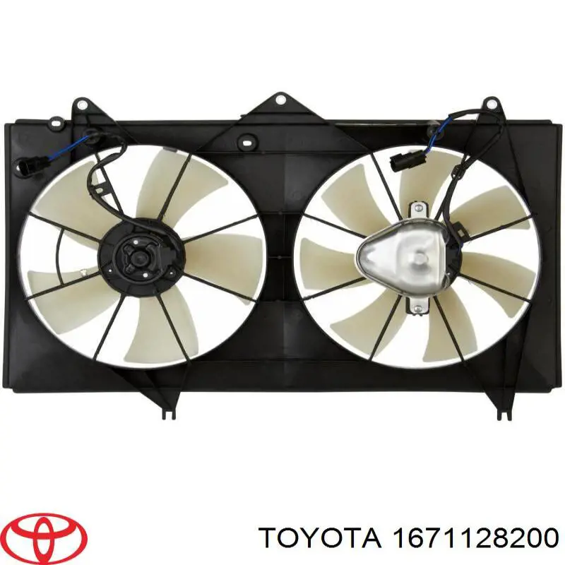 Диффузор радиатора охлаждения Toyota 1671128200 цена, от 127.28 USD