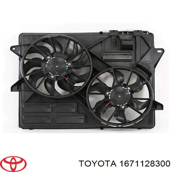 Диффузор радиатора 163630H090 Toyota