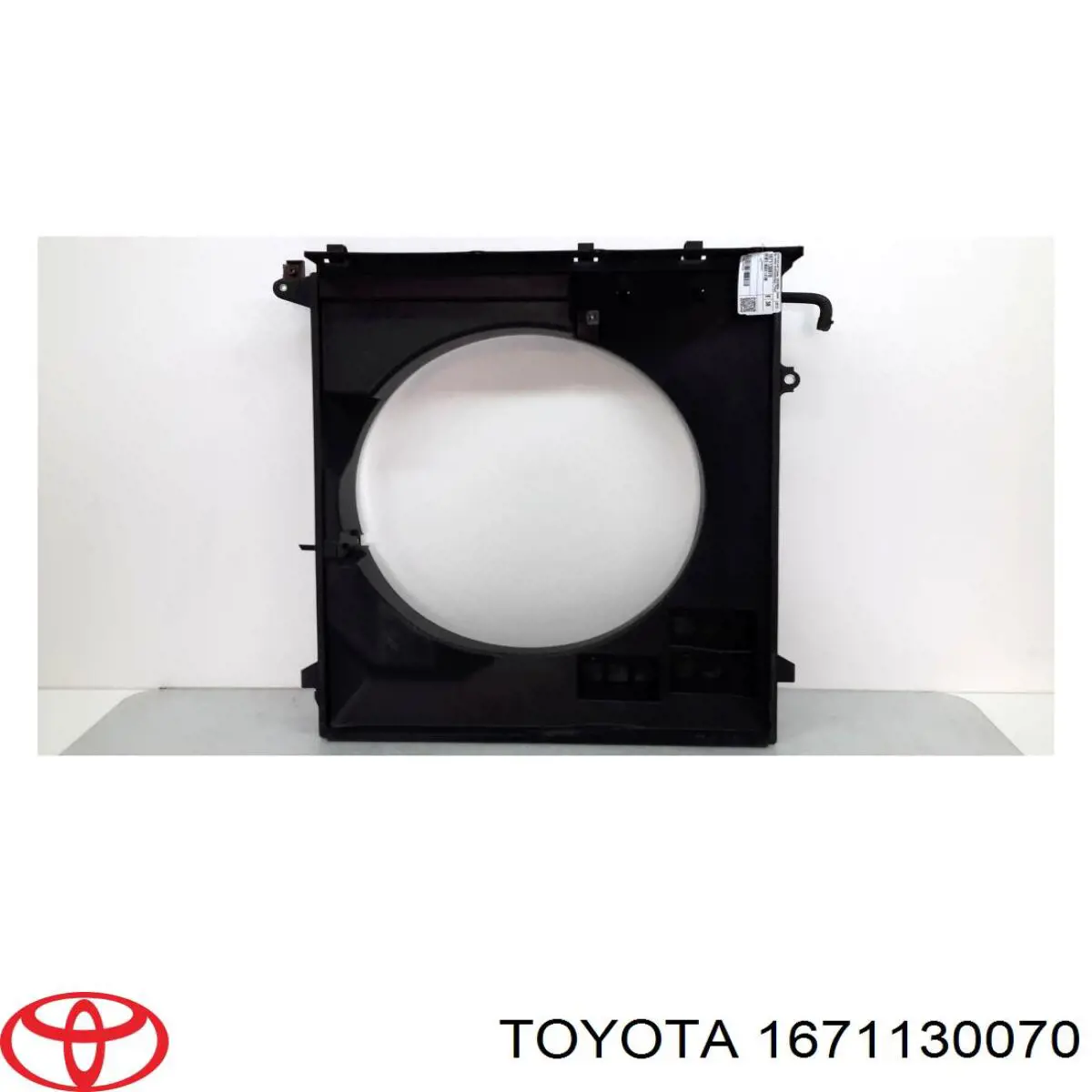 1671130070 Toyota difusor do radiador de esfriamento