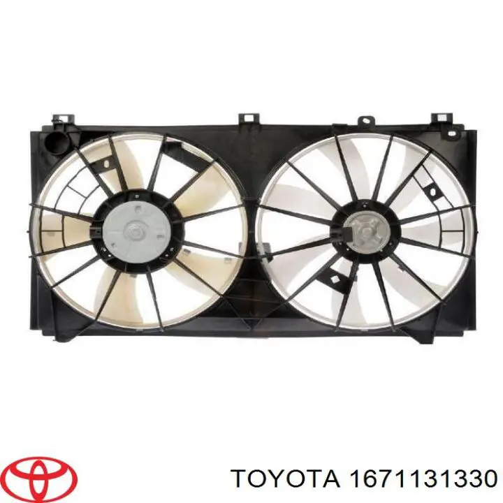 Диффузор радиатора охлаждения Toyota 1671131330 цена, от 152.03 USD
