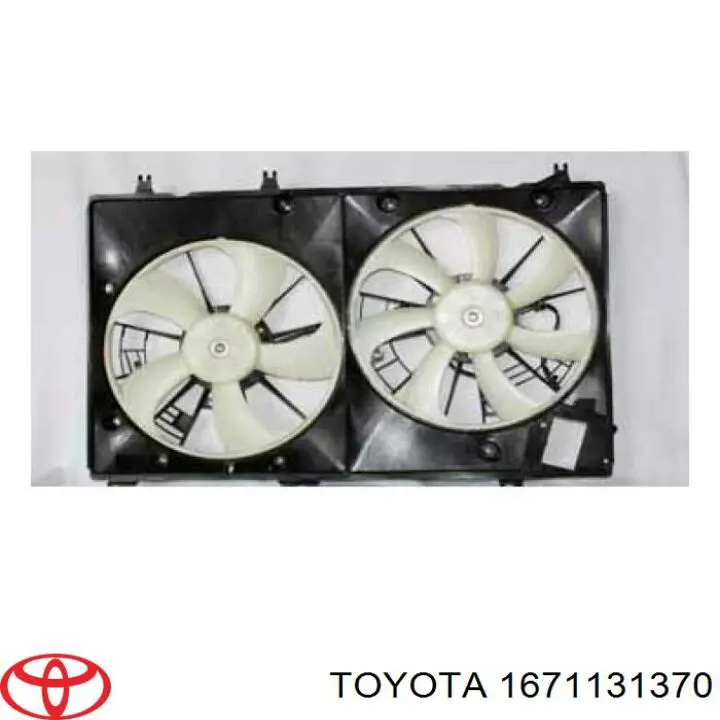 Диффузор радиатора охлаждения на Toyota Highlander U4