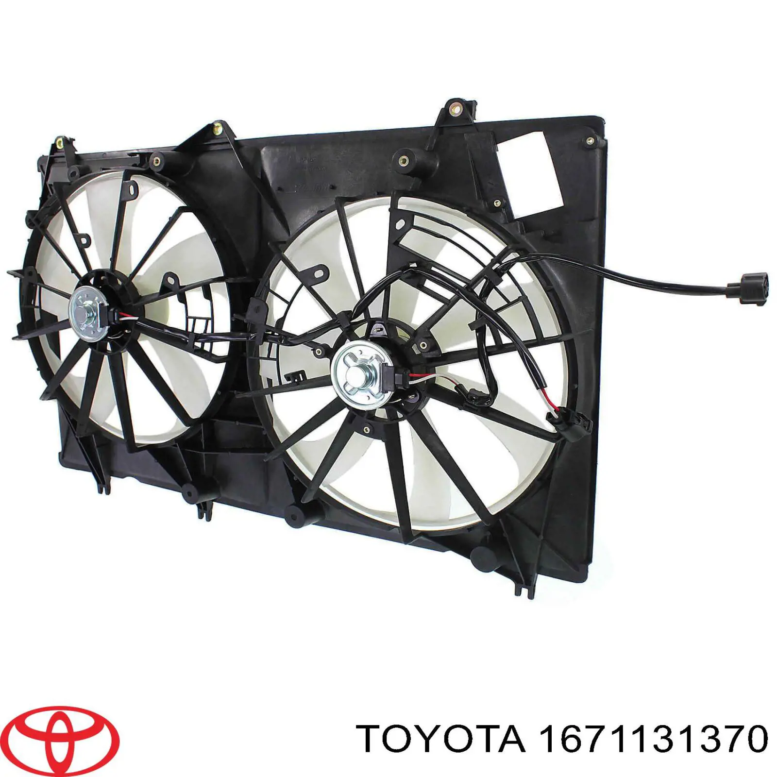 Диффузор радиатора охлаждения Toyota 1671131370 цена, от 316.73 USD