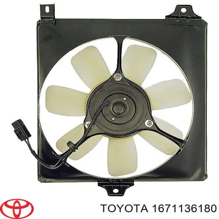 Диффузор радиатора охлаждения Toyota 1671136180 цена, от 120.36 USD