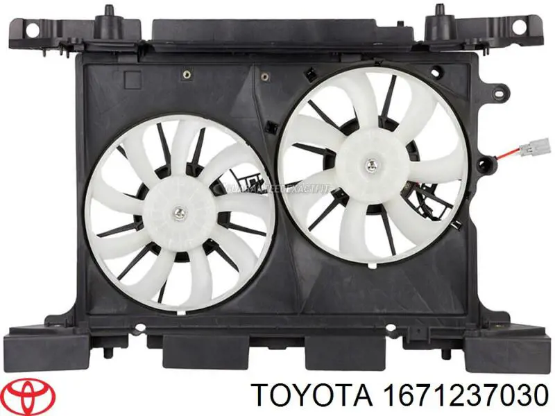 Воздуховод/дефлектор радиатора, верхний на Toyota Auris UKP 