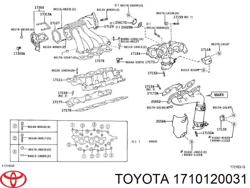 Tubo coletor de admissão para Toyota Highlander 