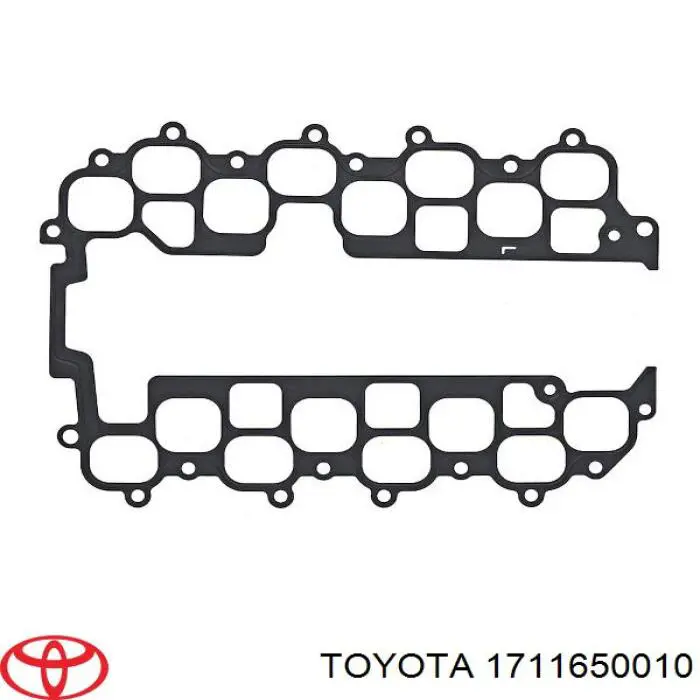 1711650010 Toyota прокладка впускного коллектора верхняя