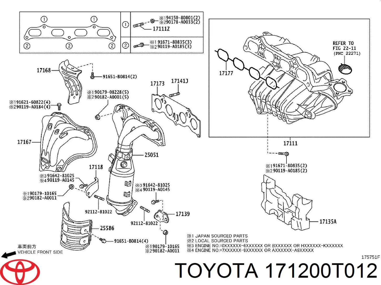 Compre Tubo coletor de admissão Toyota Corolla 