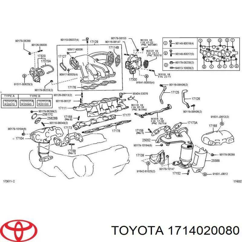  1714020080 Toyota