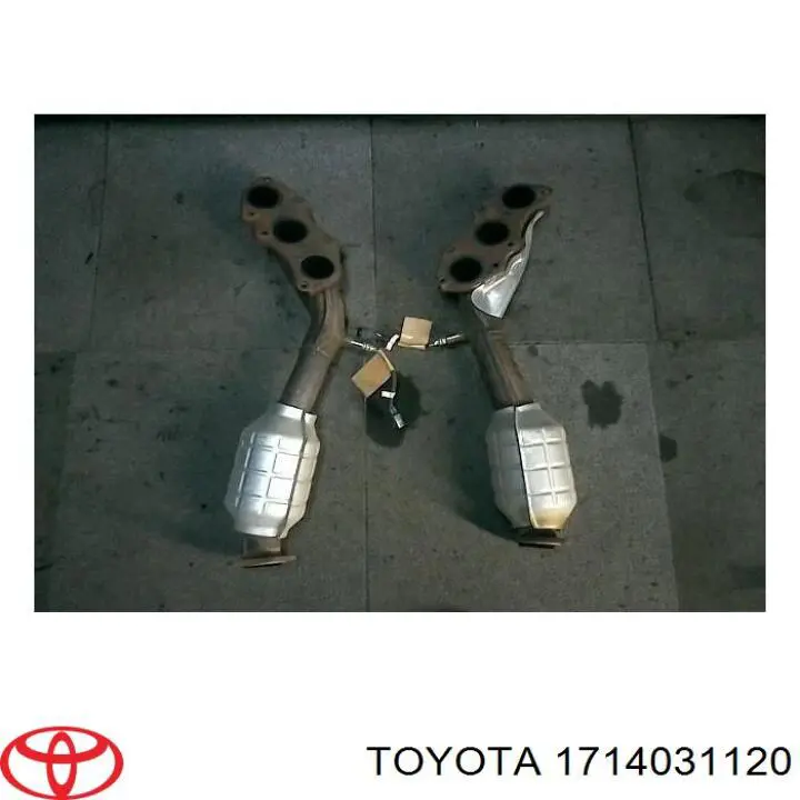 Конвертор - катализатор правый Toyota 1714031120 цена, от 282.17 USD