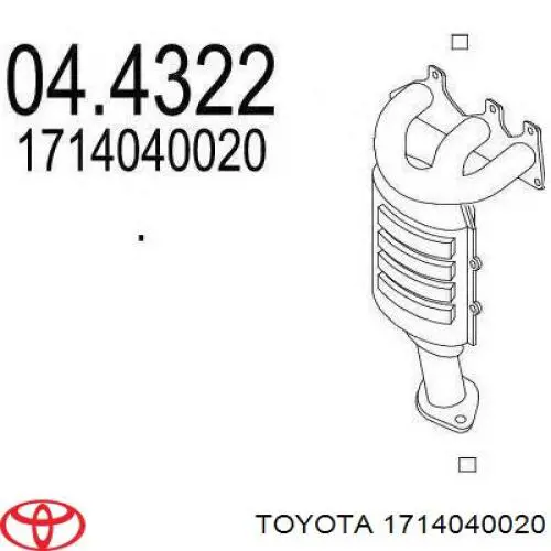 Купить 95162 AS/Auto Storm Преобразователь отработавших газов
