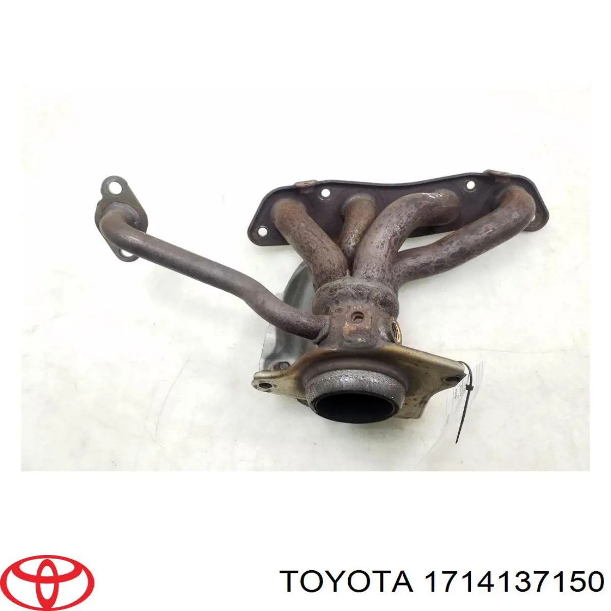  Tubo coletor de escape Toyota Prius hatchback (ZVW30) (2009 - 2016) 