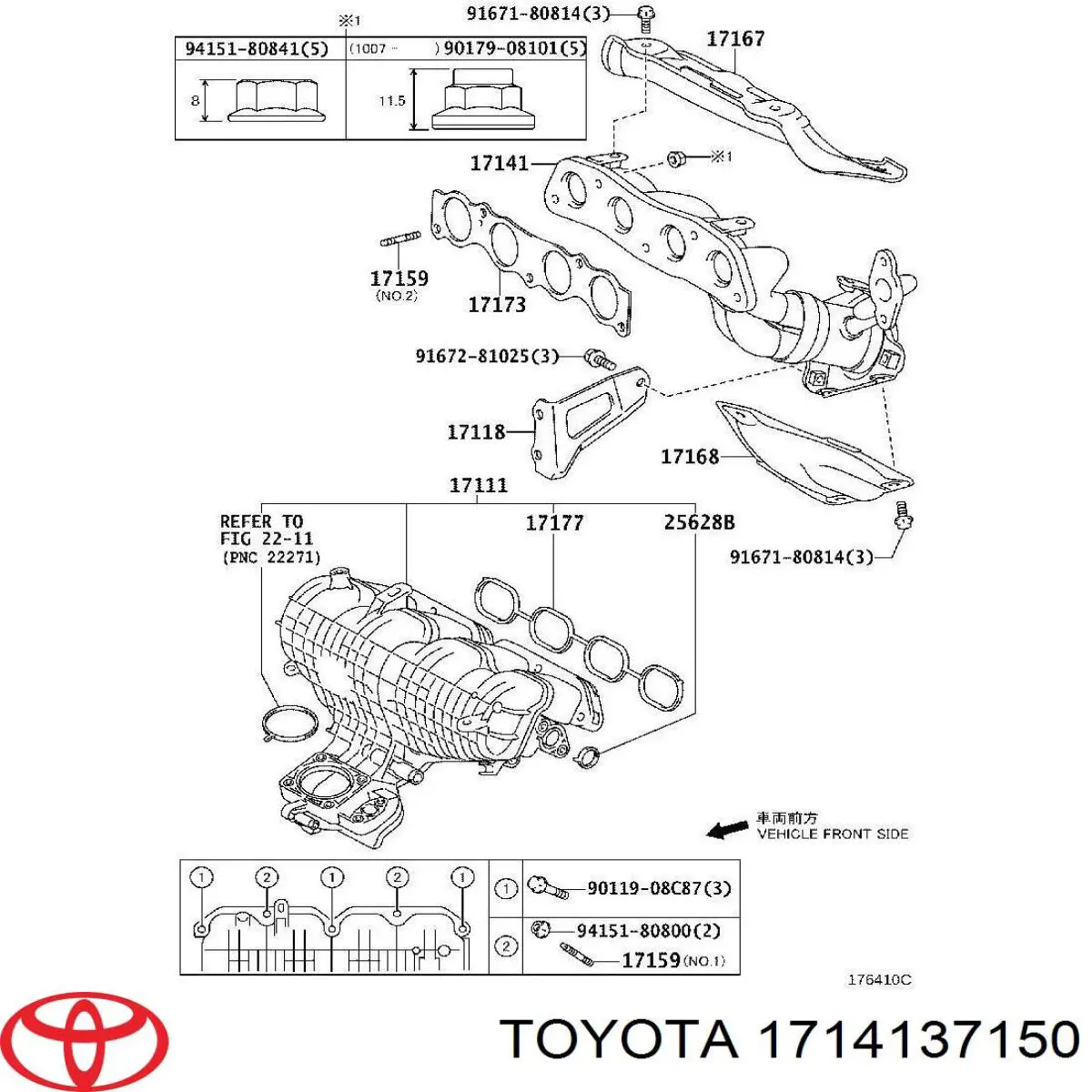 Tubo coletor de escape Toyota Prius preço, a partir de 197,91 USD