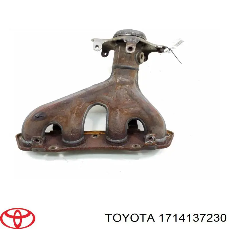 1714137230 Toyota Система выпуска газов двигателя