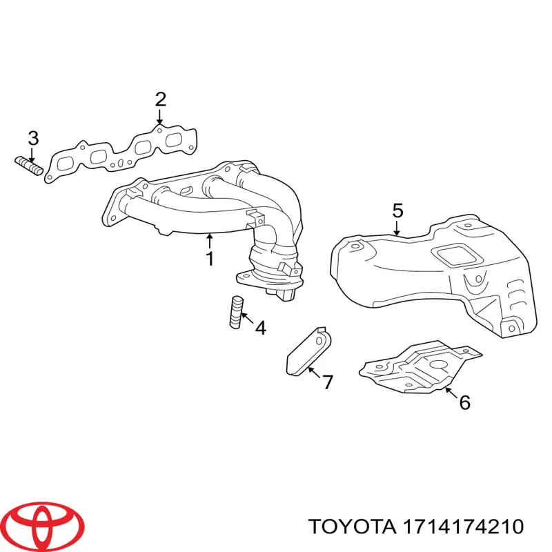 Купить 1714174210 Toyota 