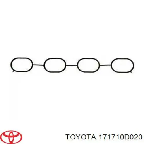 Junta, colector de admisión 171710D020 Toyota