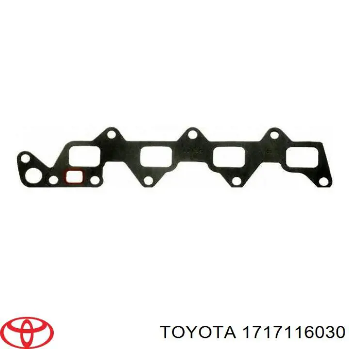 Прокладка впускного коллектора 1717116030 Toyota