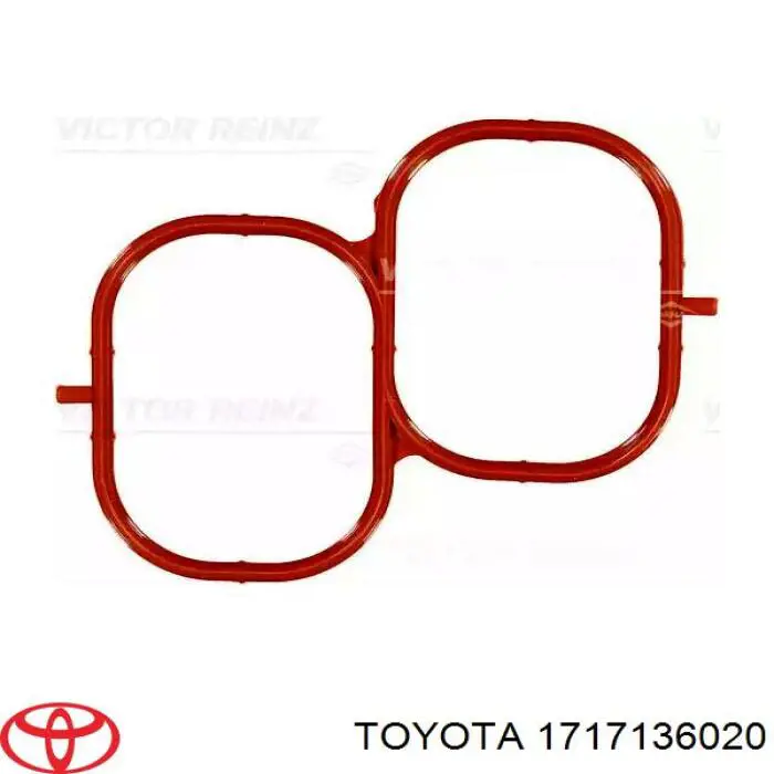 Прокладка впускного коллектора Toyota 1717136020