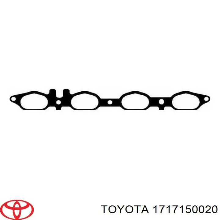 Прокладка впускного колектора, нижня 1717150020 Toyota/Lexus