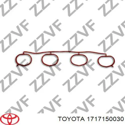 1717150030 Toyota vedante de tubo coletor de admissão