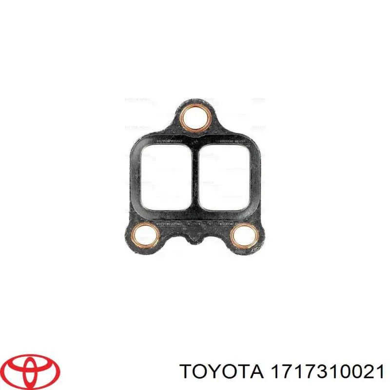 Junta de colector de escape 1717310021 Toyota