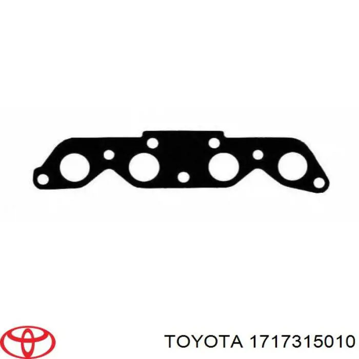 1717315010 Toyota прокладка коллектора