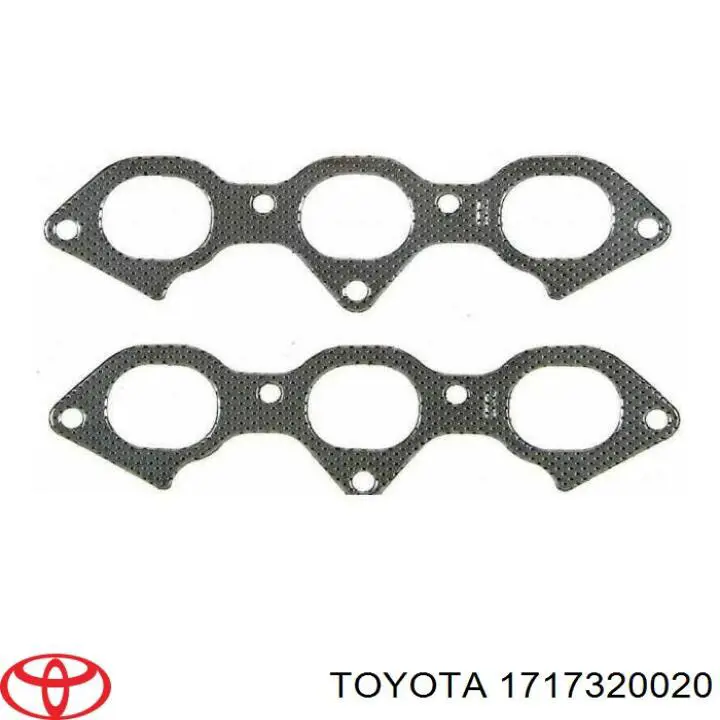 Прокладка выпускного коллектора Toyota 1717320020