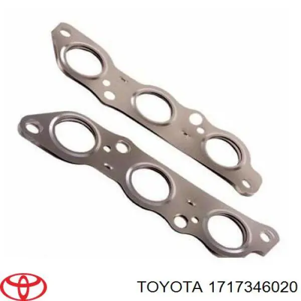 Прокладка выпускного коллектора Toyota 1717346020