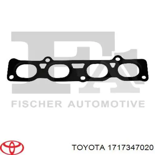 Прокладка коллектора выпускного Toyota 1717347020 цена, от 11.62 USD
