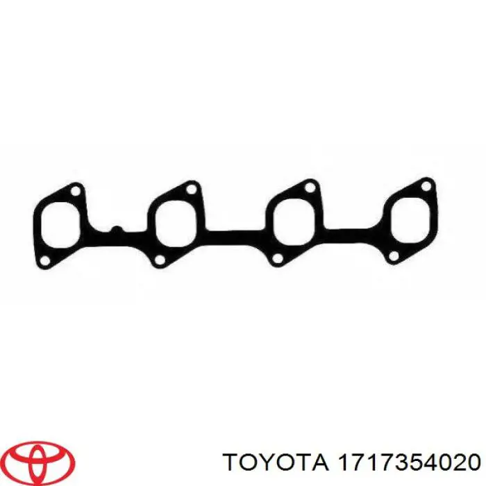 Прокладка коллектора 1717354020 Toyota