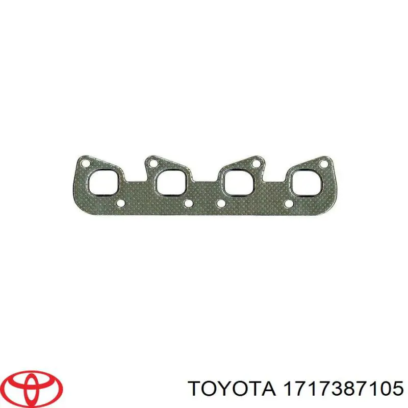 1717387105 Toyota прокладка коллектора