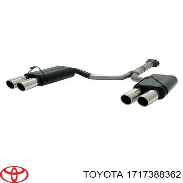 Прокладка коллектора 1717388362 Toyota
