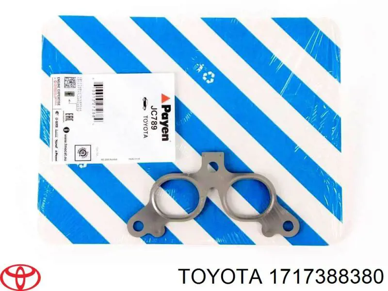 Прокладка коллектора 1717388380 Toyota