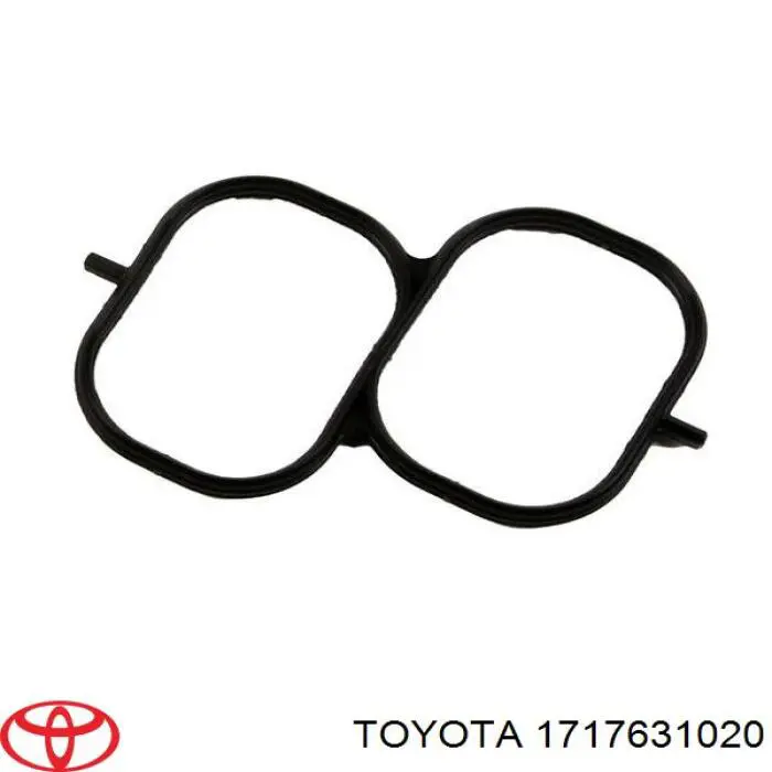 1717631020 Toyota Прокладка впускного коллектора, верхняя