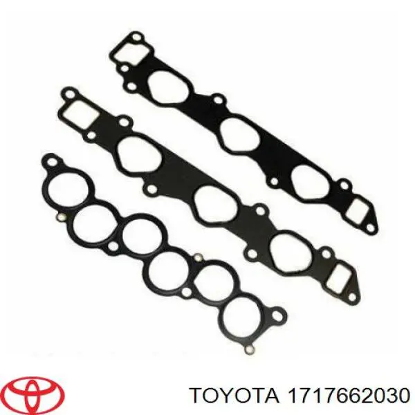 Прокладка впускного колектора, верхня 1717662030 Toyota