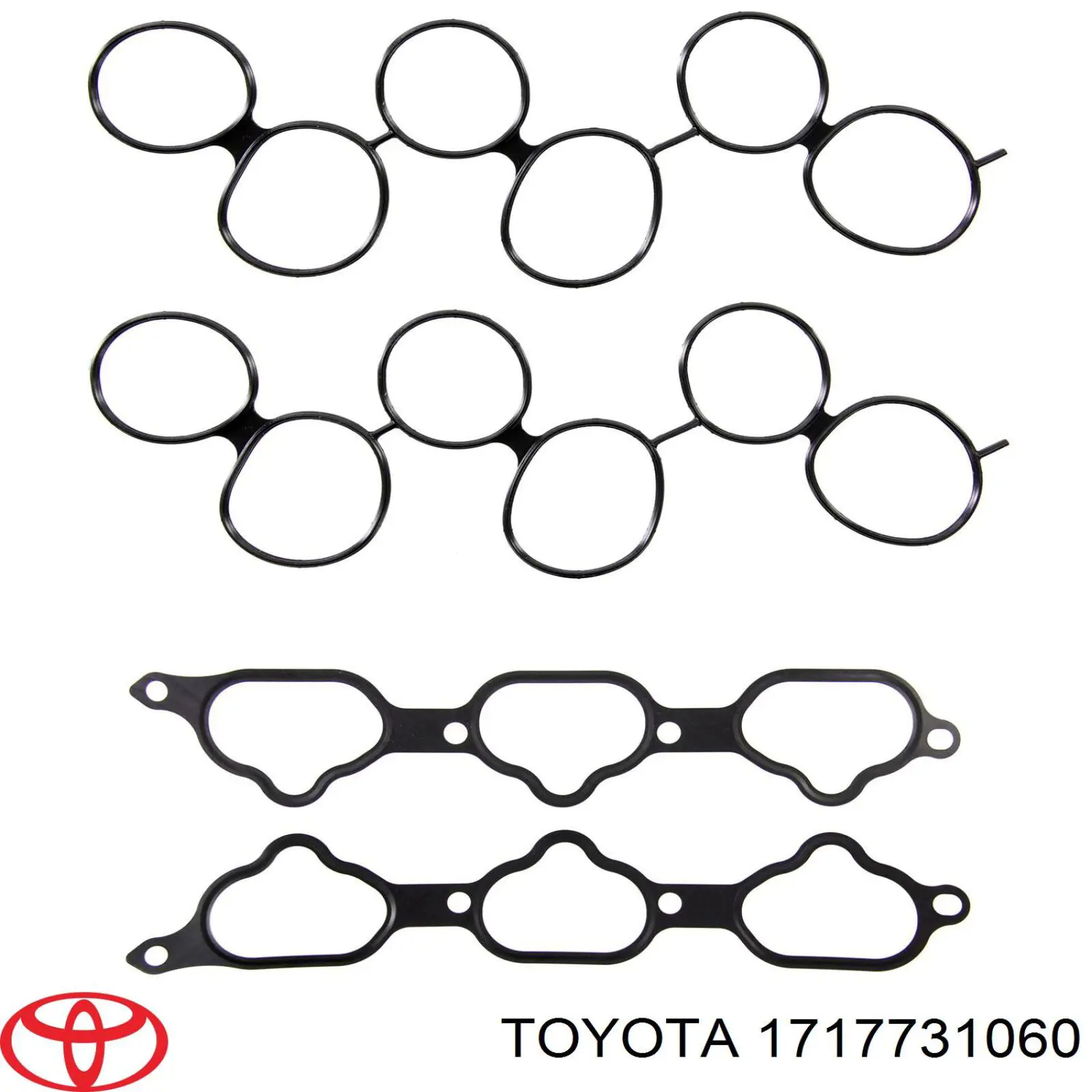 Купить 1717731060 Toyota Прокладка впускного коллектора
